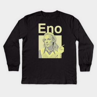 Brian Eno Kids Long Sleeve T-Shirt